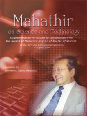 cover image of Mahathir on Science and Technology